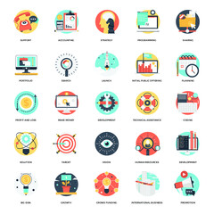 Pack of Business, Finance, Ecommerce and Emarketing Vectors