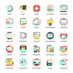 Seo and Development Vector Icon