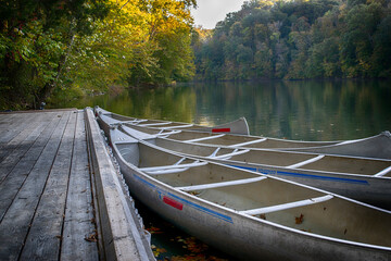 Fototapeta premium Canoes
