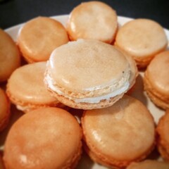 macaroons on a plate