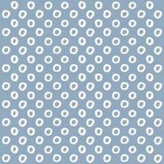 Dot pattern blue background geometry for fabric