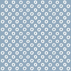 Dot pattern blue background geometry for fabric