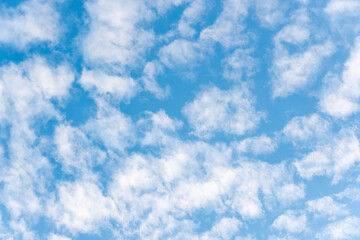 blue sky with white cloud