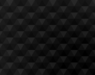 The hexagon abstract background has a slightly different black color.