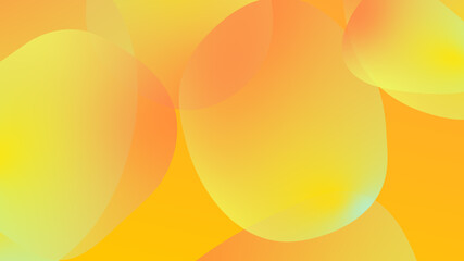 Abstract gradient geometric background. Fluid shapes and colorful graphic design.