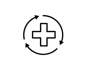 Medical line icon