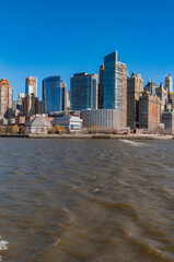 Fototapeta premium Manhattan Shore in New York, United States.