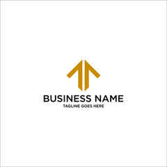 Elegant letter At Ta or A logo needed for your business. Modern, simple and unique that conveys luxury, sophisticated, geometric, abstract, serious, solid, corporate, firm, professional and trusted