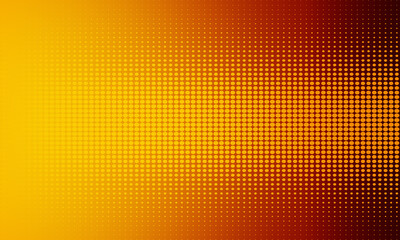 
Abstract Orange Halftone dots background