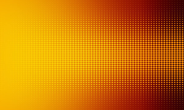 
Abstract Orange Halftone Dots Background