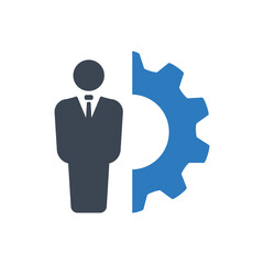 Business Management icon ( vector illustration )