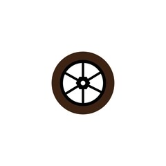 Fototapeta premium Tire car vector