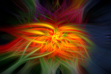 abstract flower background