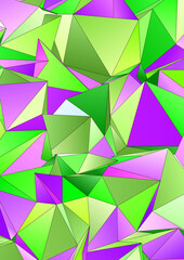 Abstract Low-Poly background. triangulated texture. Design 3d. Polygonal geometrical pattern. Triangular modern style