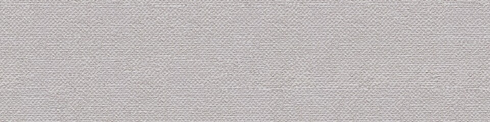 New linen canvas background for your individual creative work. Seamless panoramic texture.