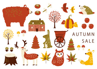 オータムセール　ポスター © perori