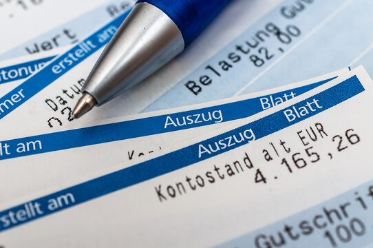 Girokonto Kontoausz&uuml;ge Bank