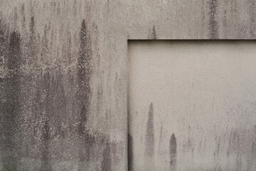 Fototapeta Tekstura betonowej ściany ze śladami brudu po farbie obraz