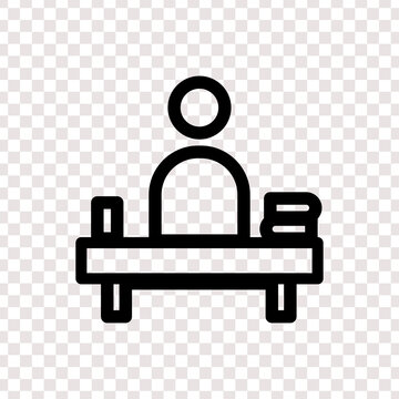 teacher vector icon

