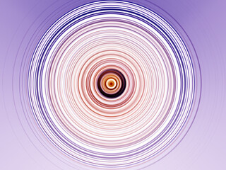 Abstract radial motion blur on a lilac background. Purple, pink circles. Background for modern graphic design and text, label design, textile, clothing or brochure.
