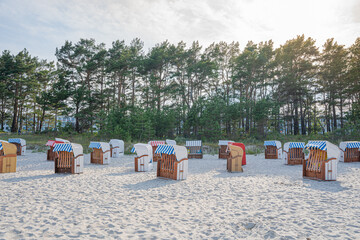 Strandk&ouml;rbe am Strand