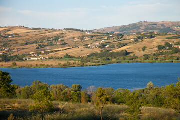 Fototapeta na wymiar lago Pantano , Pignola,Basilicata