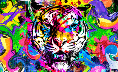 tiger skin texture