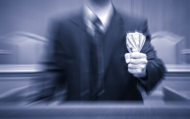 Portrait of a politician