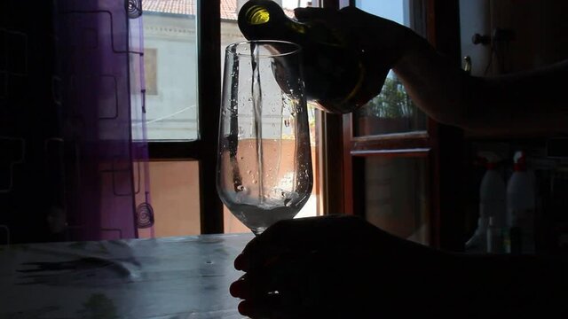 Bicchiere di spumante 