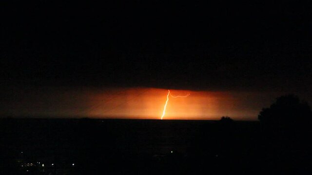Temporale in mare