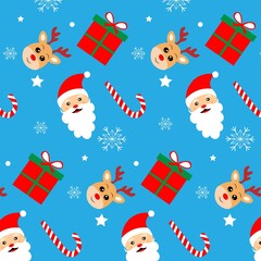 christmas colorful pattern illustration vector