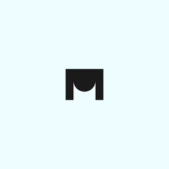 M theater logo. M icon