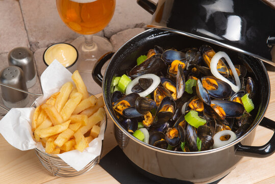 Moule de dunkerque frite