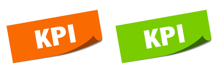 kpi grunge vintage retro band. kpi ribbon