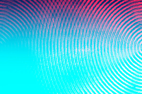 Red And Blue Sound Waves Background