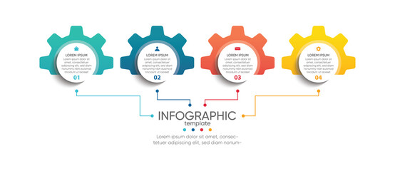 Presentation business abstract background infographic template
