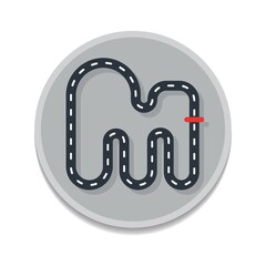 Fototapeta premium race track