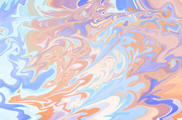 Fototapeta na wymiar Splash pastel color marble background
