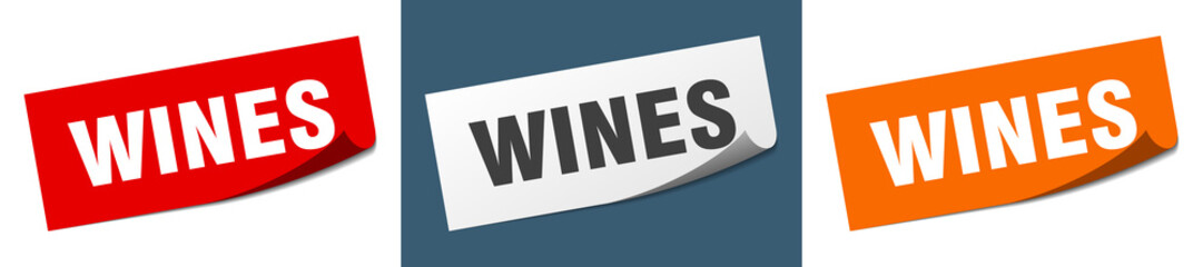 wines grunge vintage retro band. wines ribbon