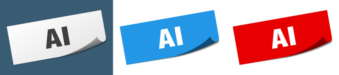 ai grunge vintage retro band. ai ribbon