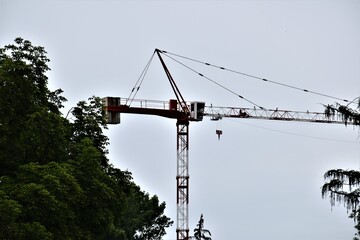 Dźwig budowlany  © merko