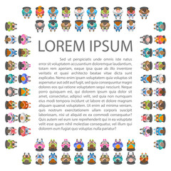 Obraz premium People, men, women sit in chairs in the audience. Top view. People sit in the shape of a square frame. View from above.