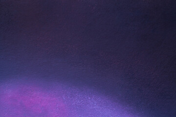 Abstract art background navy blue and dark purple colors. Watercolor painting on canvas with soft indigo gradient