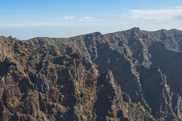 --Volcano crater, La Palma, Canary Isles