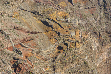 --Volcano crater, La Palma, Canary Isles