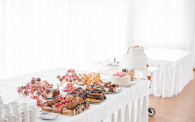 Hochzeit süßer Tisch