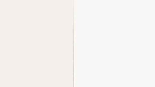 Cartoon book with empty pages opening and  closing