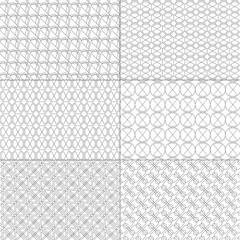 Vector set of minimal pattern. Geometric Line and shape design. Vector Illustrate.