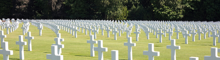 The American military cemetary in Luxembourg