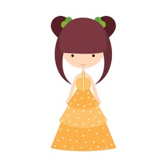 woman in evening gown